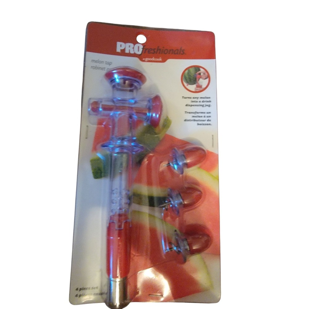 NIB New PROfreshionals By Goodcook Melon Tap Watermelon Tool